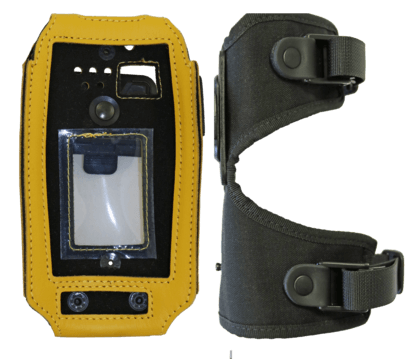 Leather Case yellow with Armholder Set IS530.x